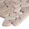 Msi Travertine Blend River Rock SAMPLE Tumbled Marble Mesh-Mounted Mosaic Tile ZOR-MD-0441-SAM - alternate 4